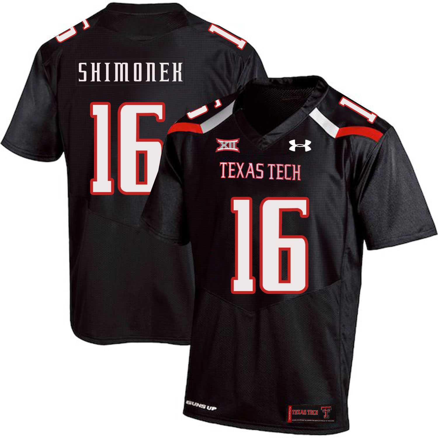 Texas Tech Red Raiders 16 Nic Shimonek Black College Football Jersey Dzhi,We sell and wholesale Texas Tech Red Raiders 16 Nic Shimonek Black College Football Jersey Dzhi on line form chian!